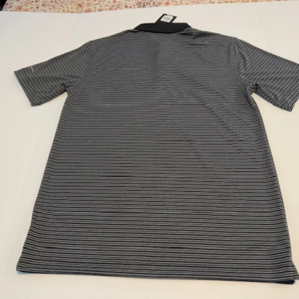 Polo Men's Black Striped - Size Small - NWT - Classic & Stylish - Picture 2 of 7